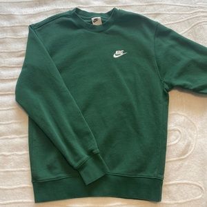 Green Nike Crewneck